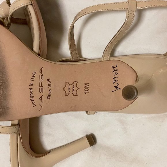 Almost New Offwhite Via Spiga strappy sandals - Picture 2 of 7